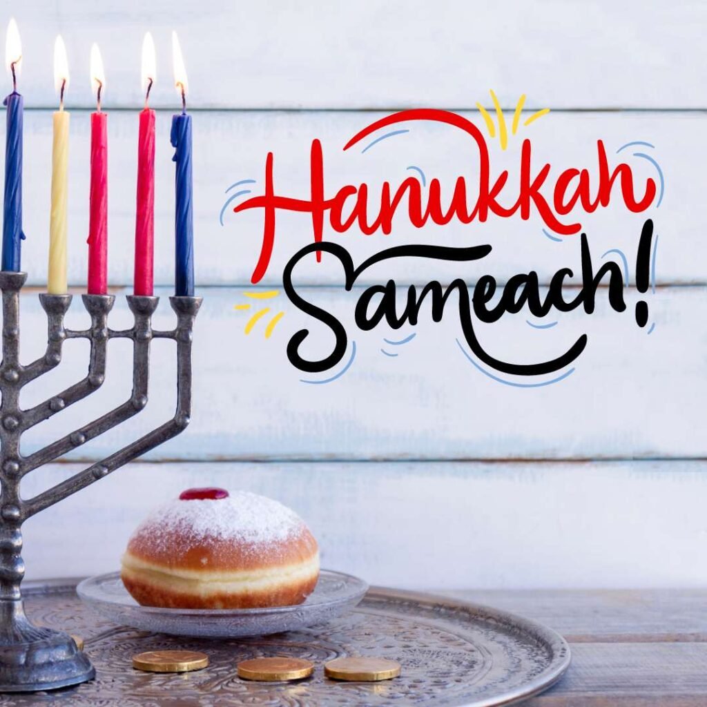 Hanukkah Celebration Lights images