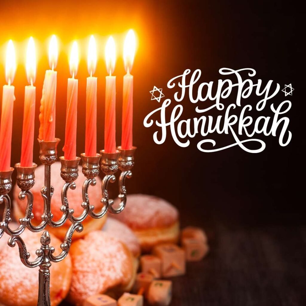 Image of Hanukkah lights images