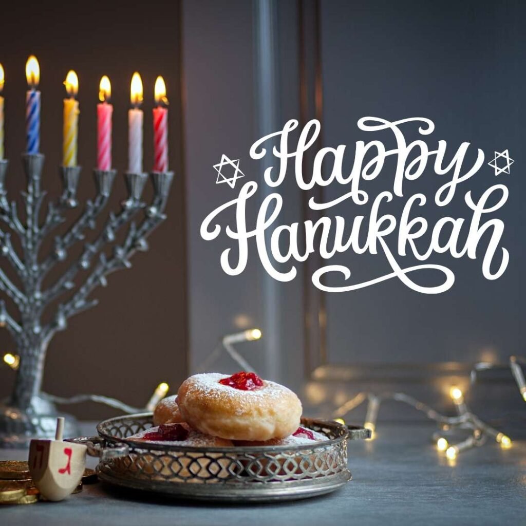 Image of Hanukkah menorah pictures free