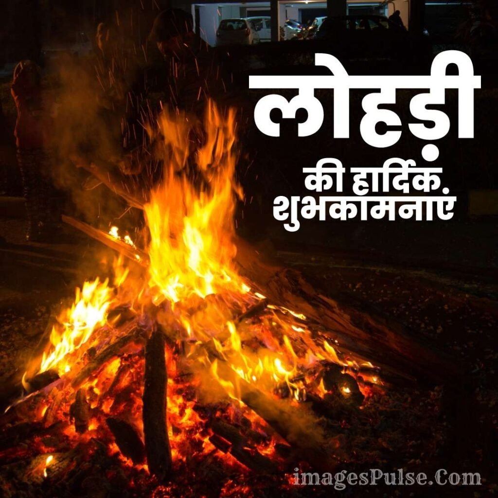Happy Lohri Fire Images