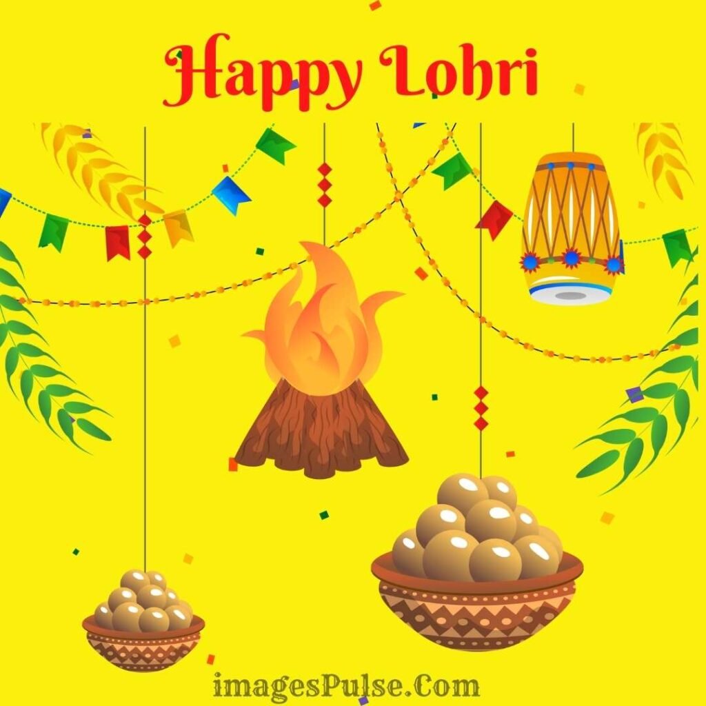 Happy Lohri Greeting Cards