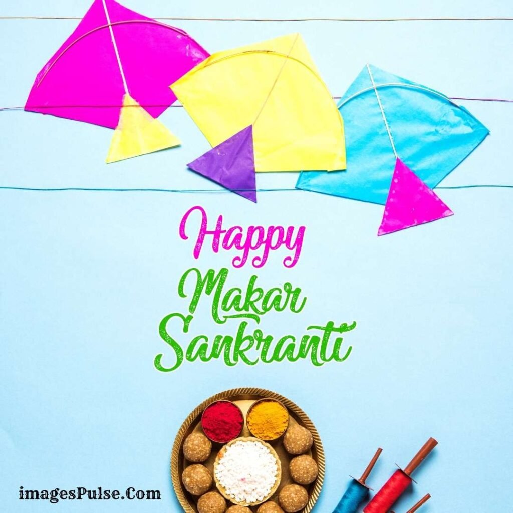 Happy Makar Sankranti Kites Pictures