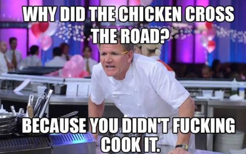 gordon ramsay meme you donkey