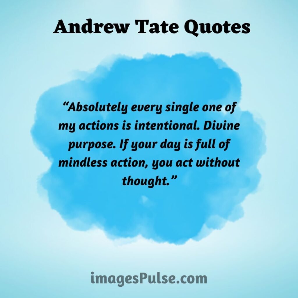 Andrew Tate Top G Quotes pictures