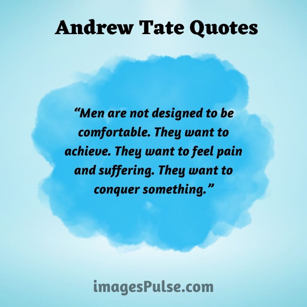 Andrew Tate famous Quotes