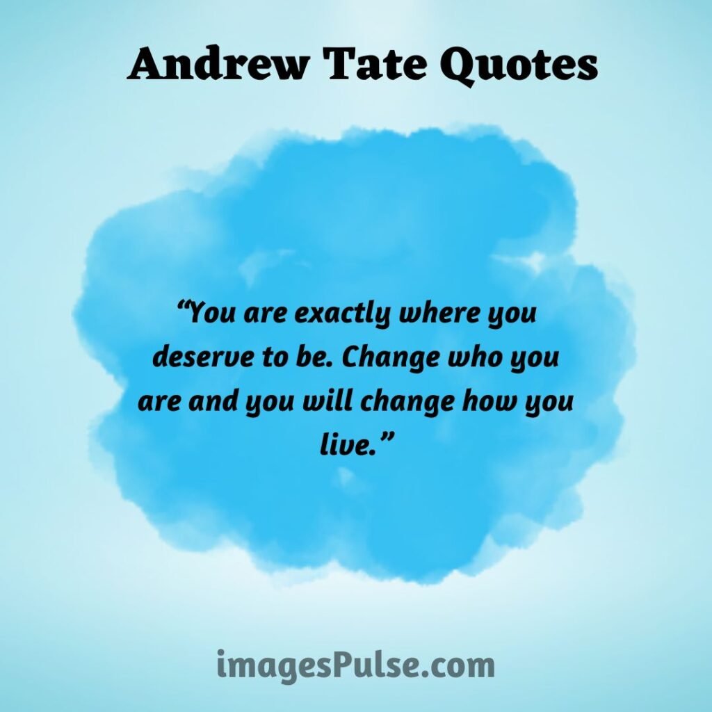 Andrew Tate top g Quotes