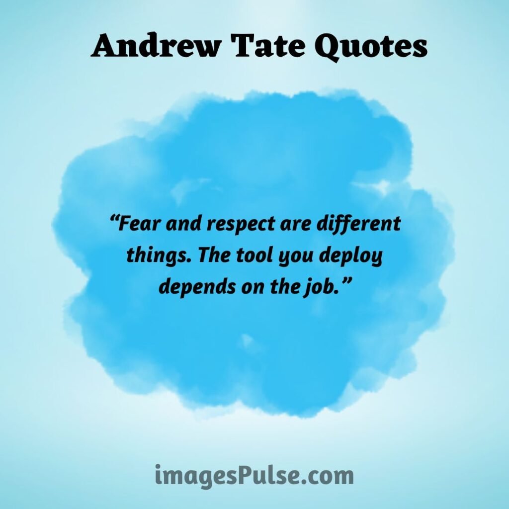 Short Andrew Tate Quotes images